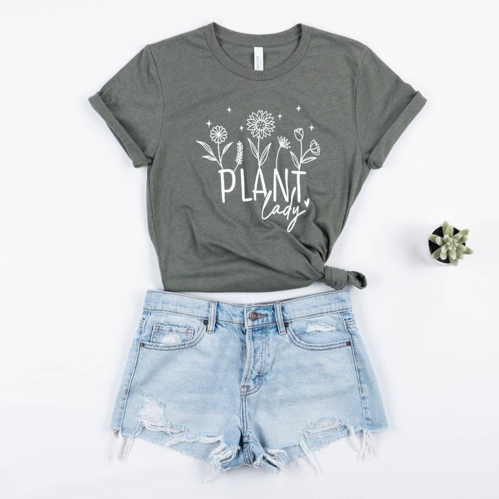 Plant Lady Graphic Tee - Picture 1 of 4